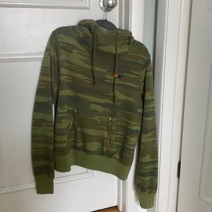 Aviator Nation Ninja Pullover Hoodie - Camo